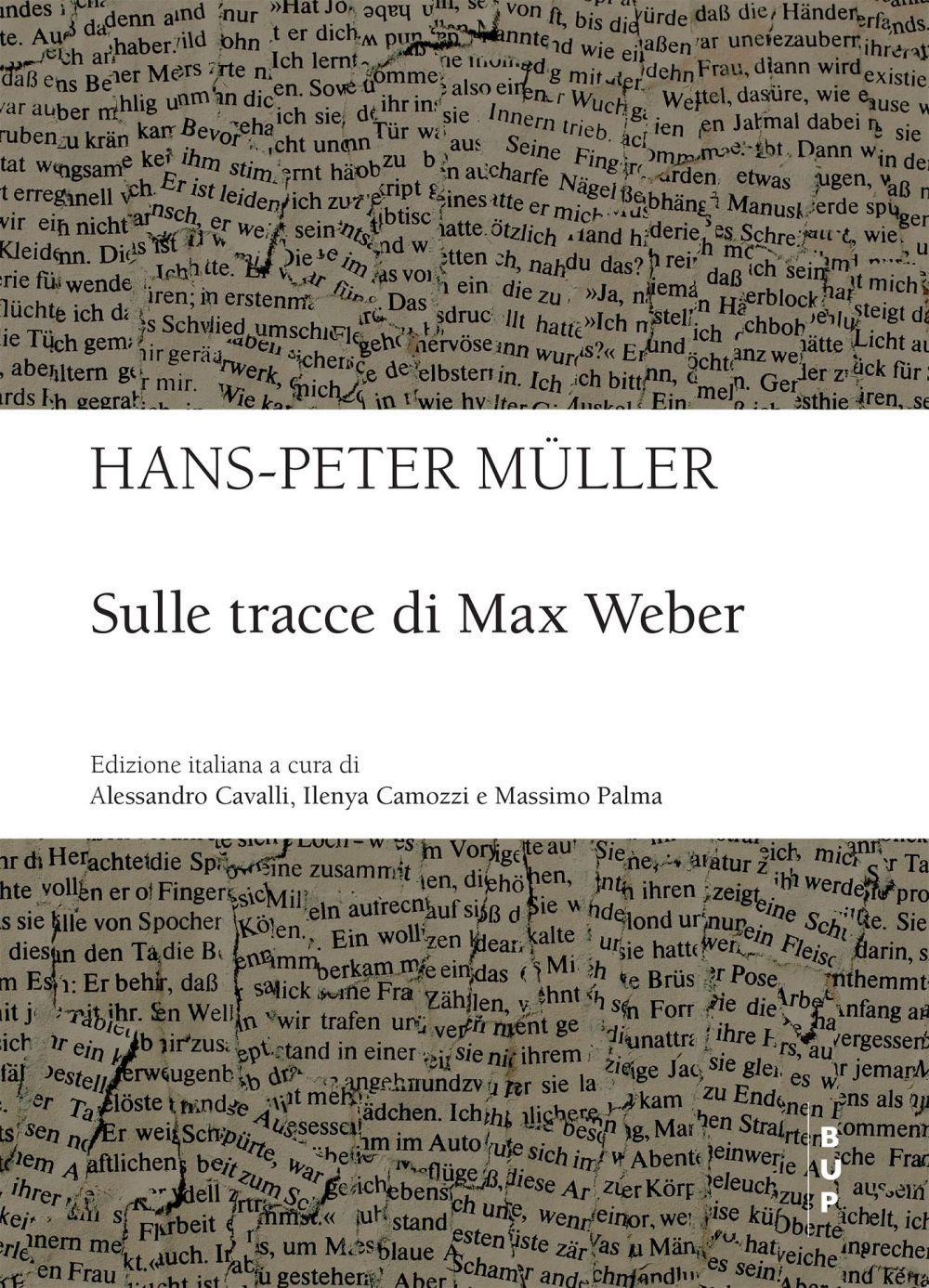 Vorderes Coverbild Sulle tracce di Max Weber