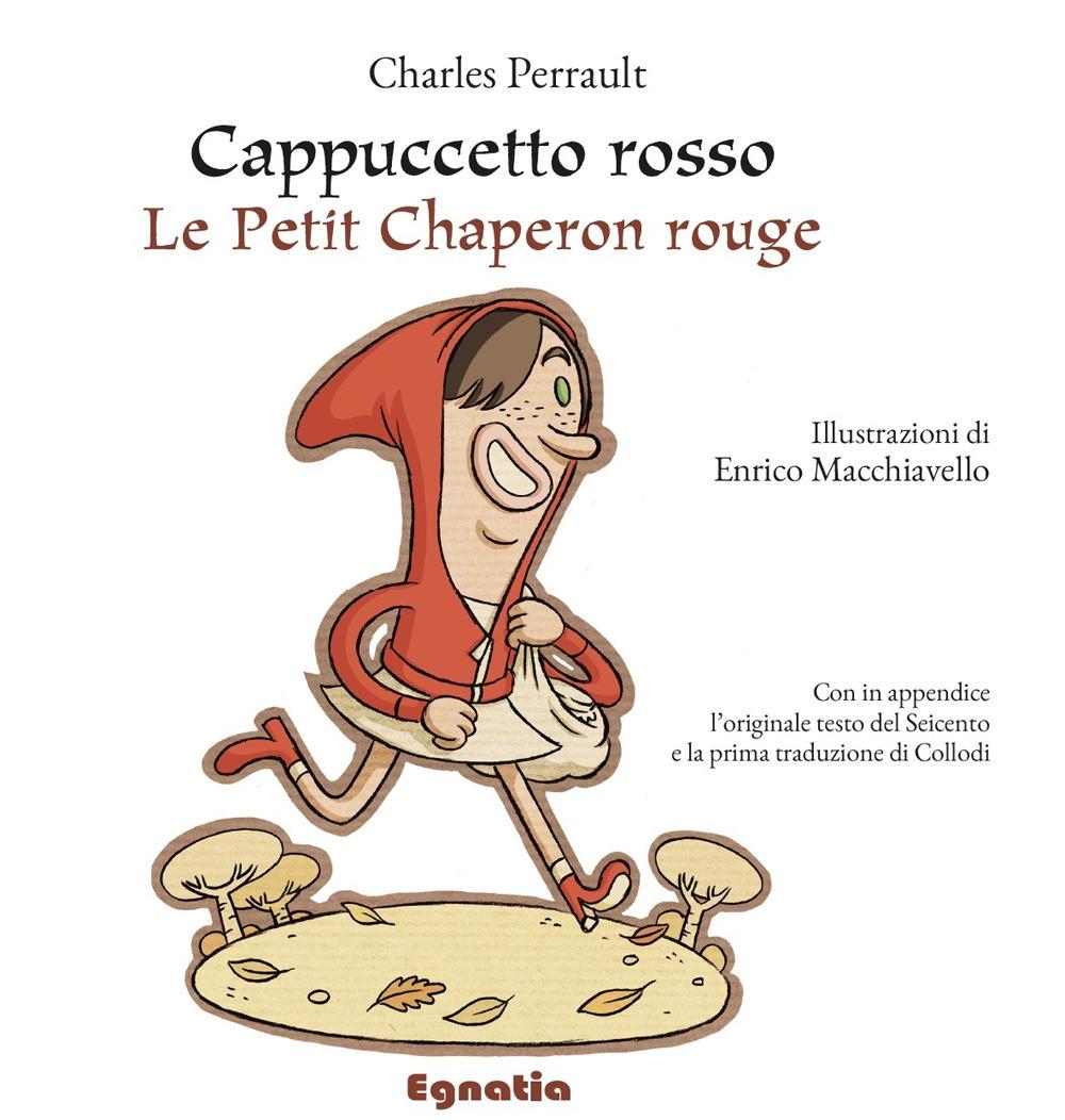 Vorderes Coverbild Cappuccetto Rosso. Testo francese a fronte