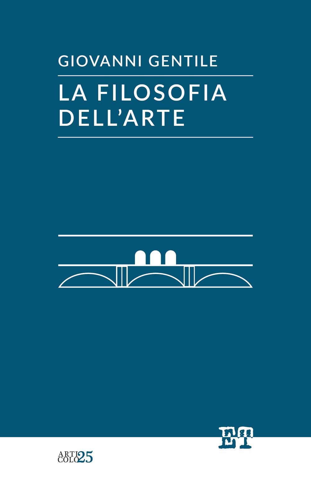 Vorderes Coverbild La filosofia dell'arte