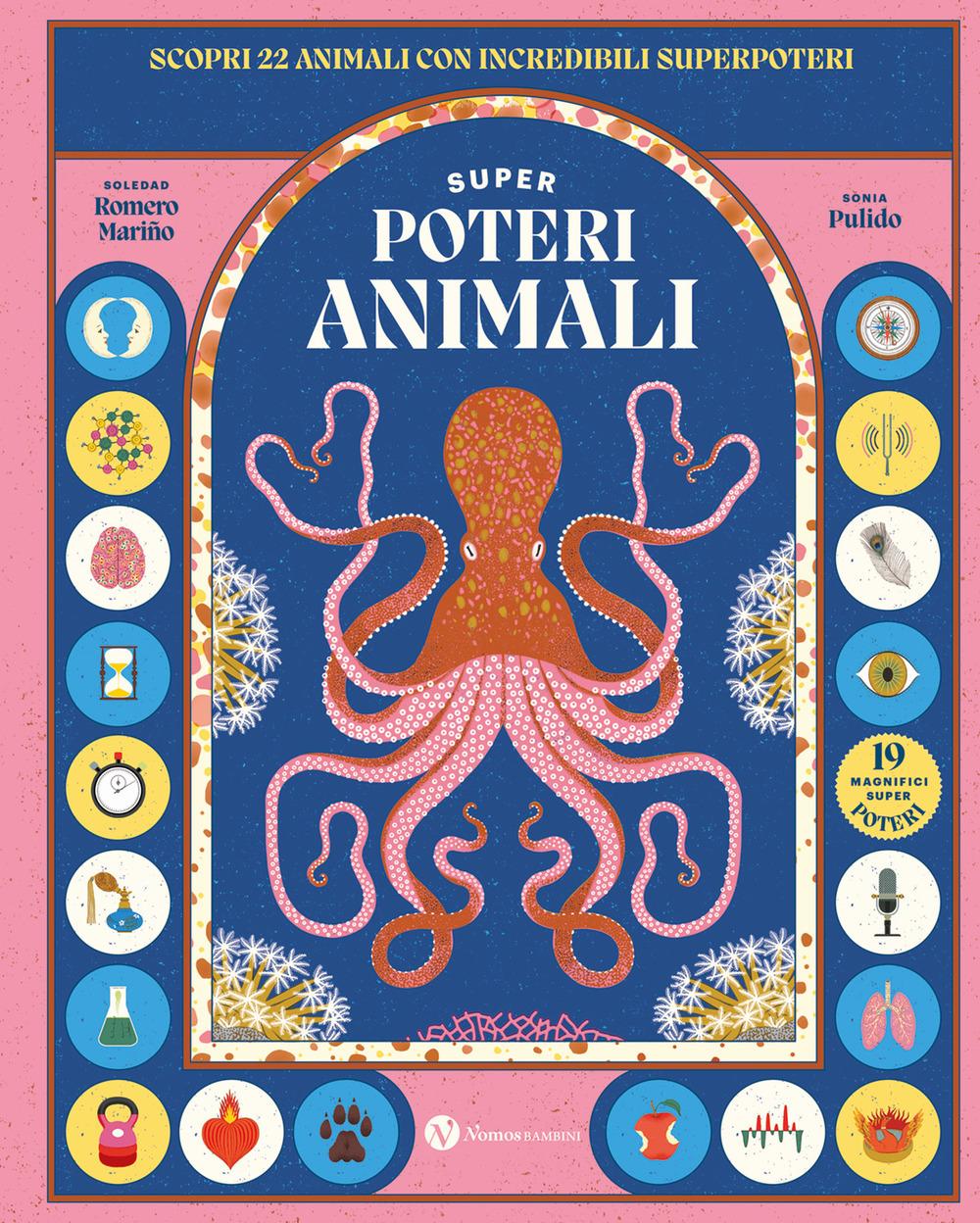 Vorderes Coverbild Superpoteri animali. Scopri 22 animali con incredibili superpoteri