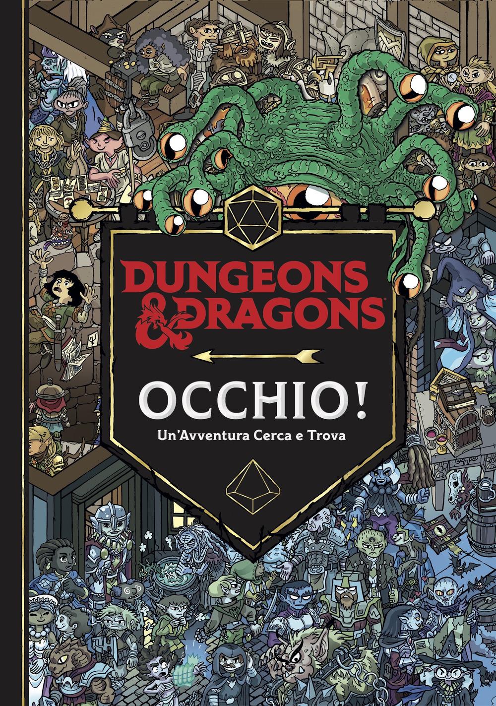Vorderes Coverbild Occhio! Un'avventura cerca e trova. Dungeons & Dragons.