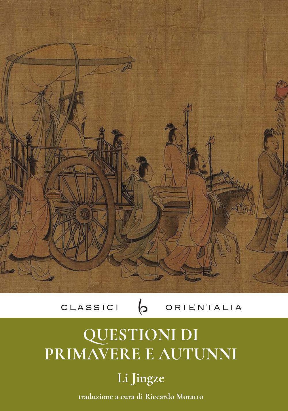 Vorderes Coverbild Questioni di primavere e autunni