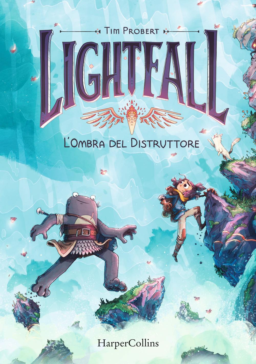 Vorderes Coverbild Lightfall. L'ombra del distruttore
