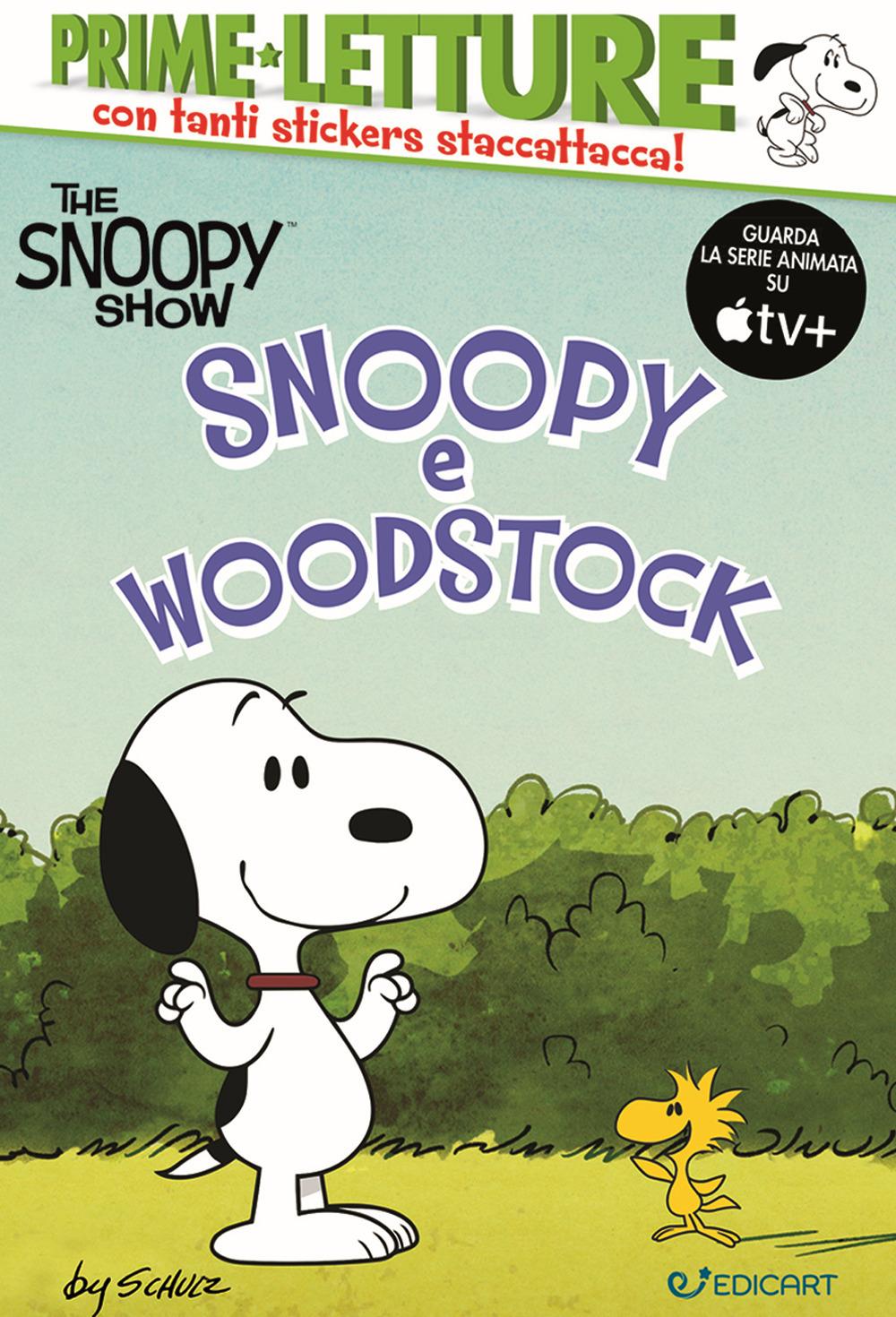 Vorderes Coverbild Snoopy e Woodstock. Peanuts. The Snoopy show