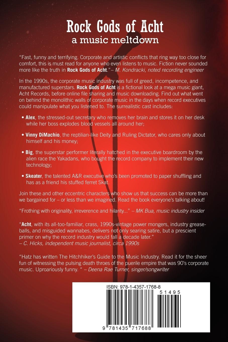 Rückseitencover Rock Gods of Acht