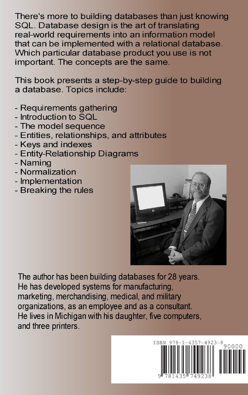 Rückseitencover A Sane Approach to Database Design
