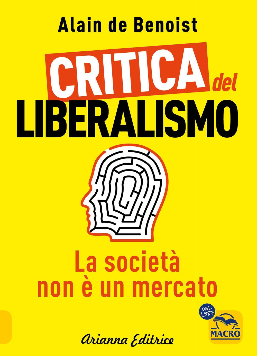 Vorderes Coverbild Critica del liberalismo. La società non è un mercato