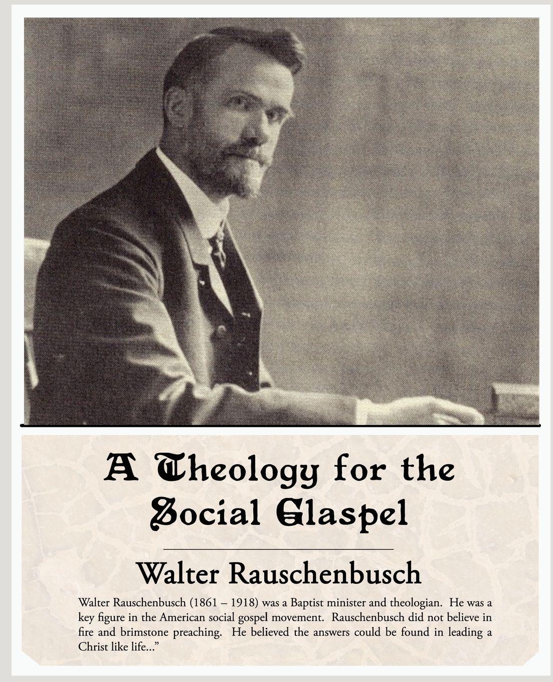 Vorderes Coverbild A Theology for the Social Glaspel