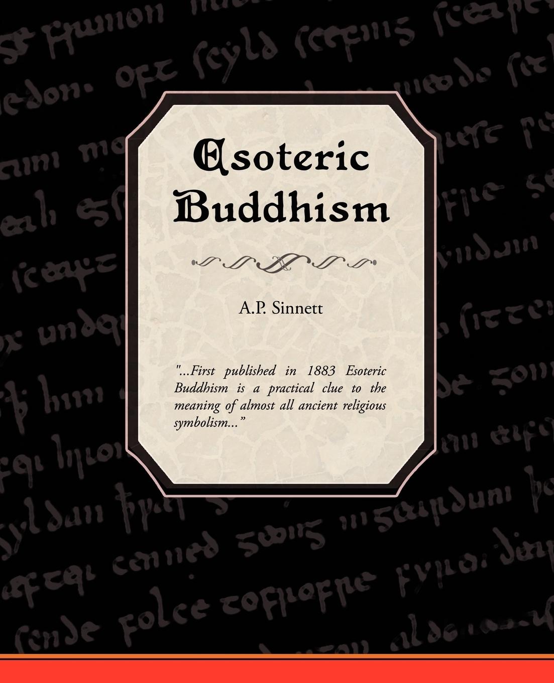Vorderes Coverbild Esoteric Buddhism