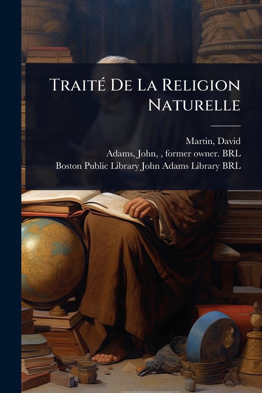 Vorderes Coverbild TraitÃ(c) De La Religion Naturelle
