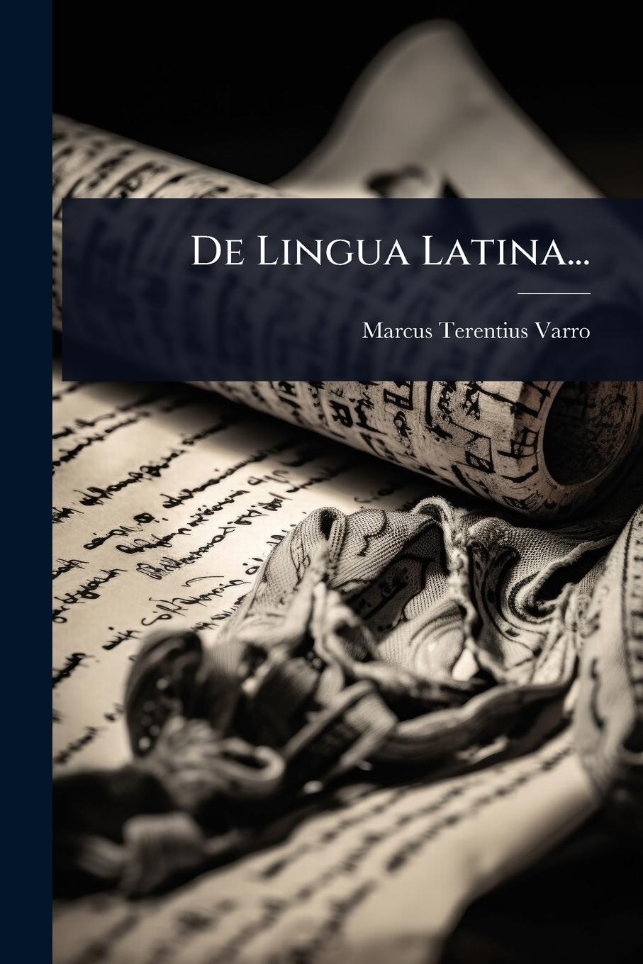 Vorderes Coverbild De Lingua Latina...
