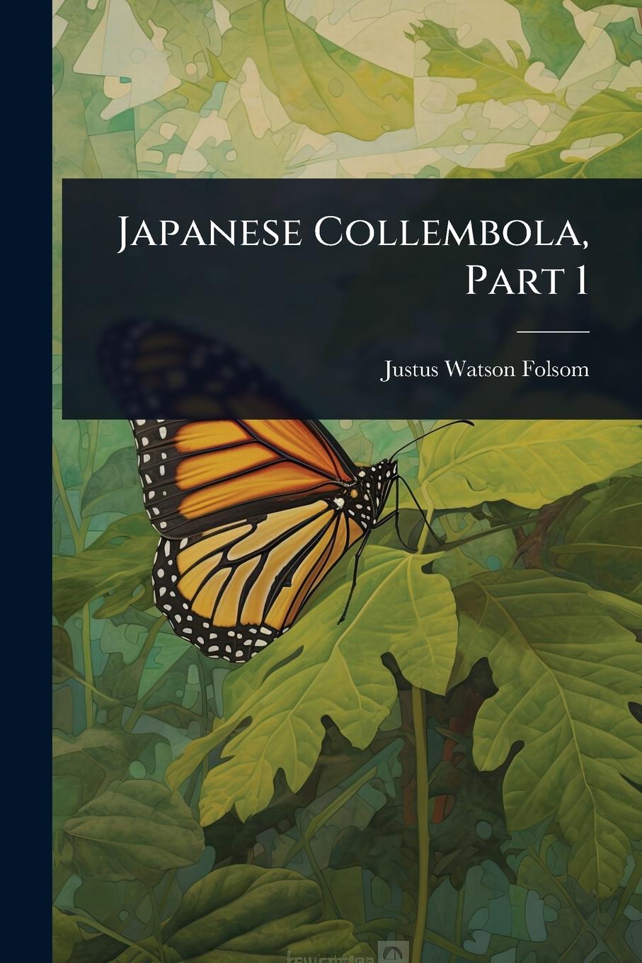 Vorderes Coverbild Japanese Collembola, Part 1