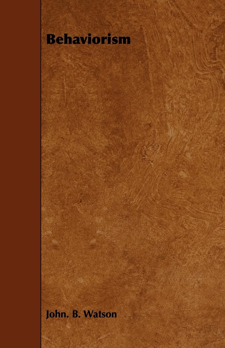 Vorderes Coverbild Behaviorism