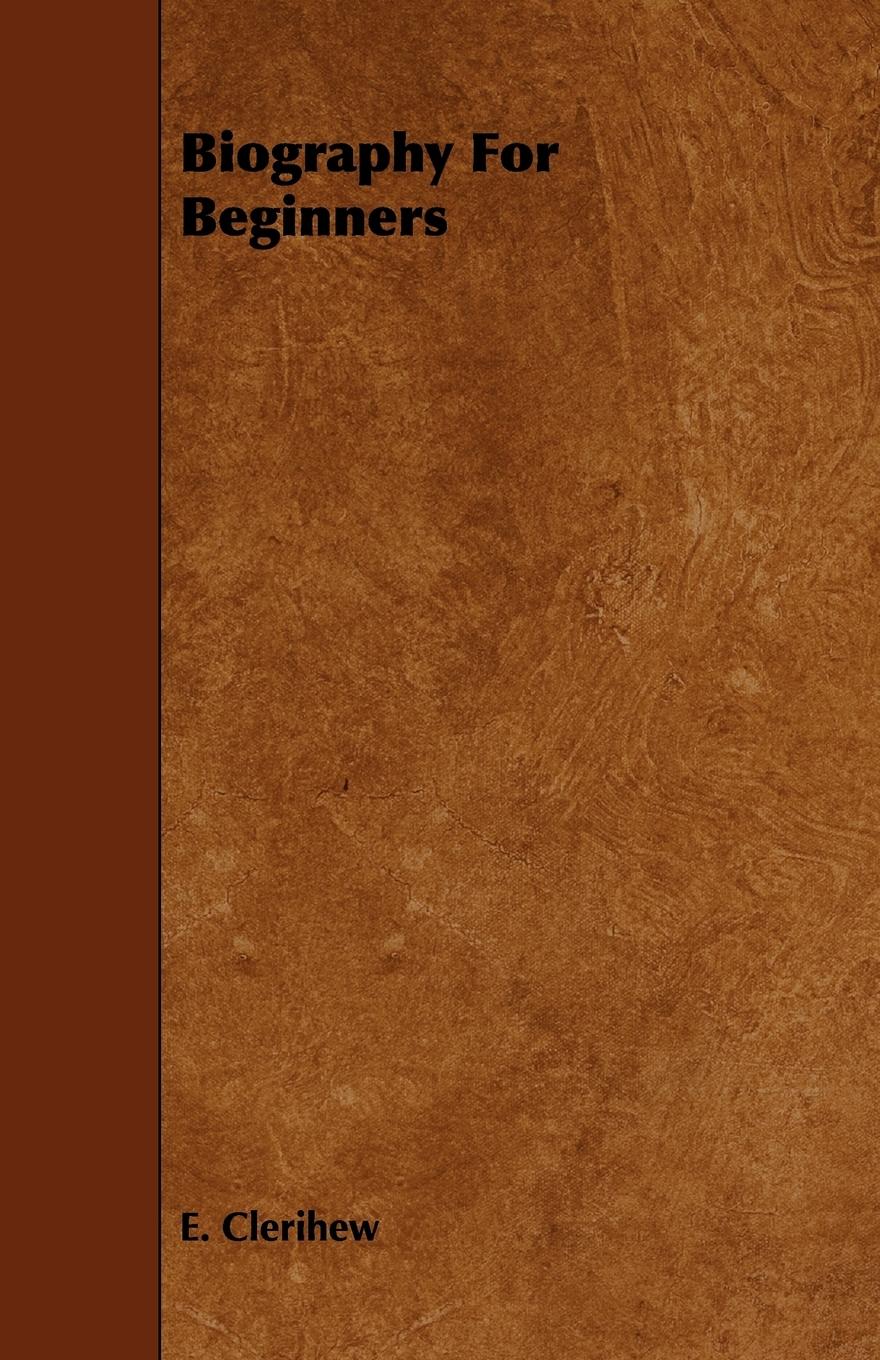 Vorderes Coverbild Biography For Beginners