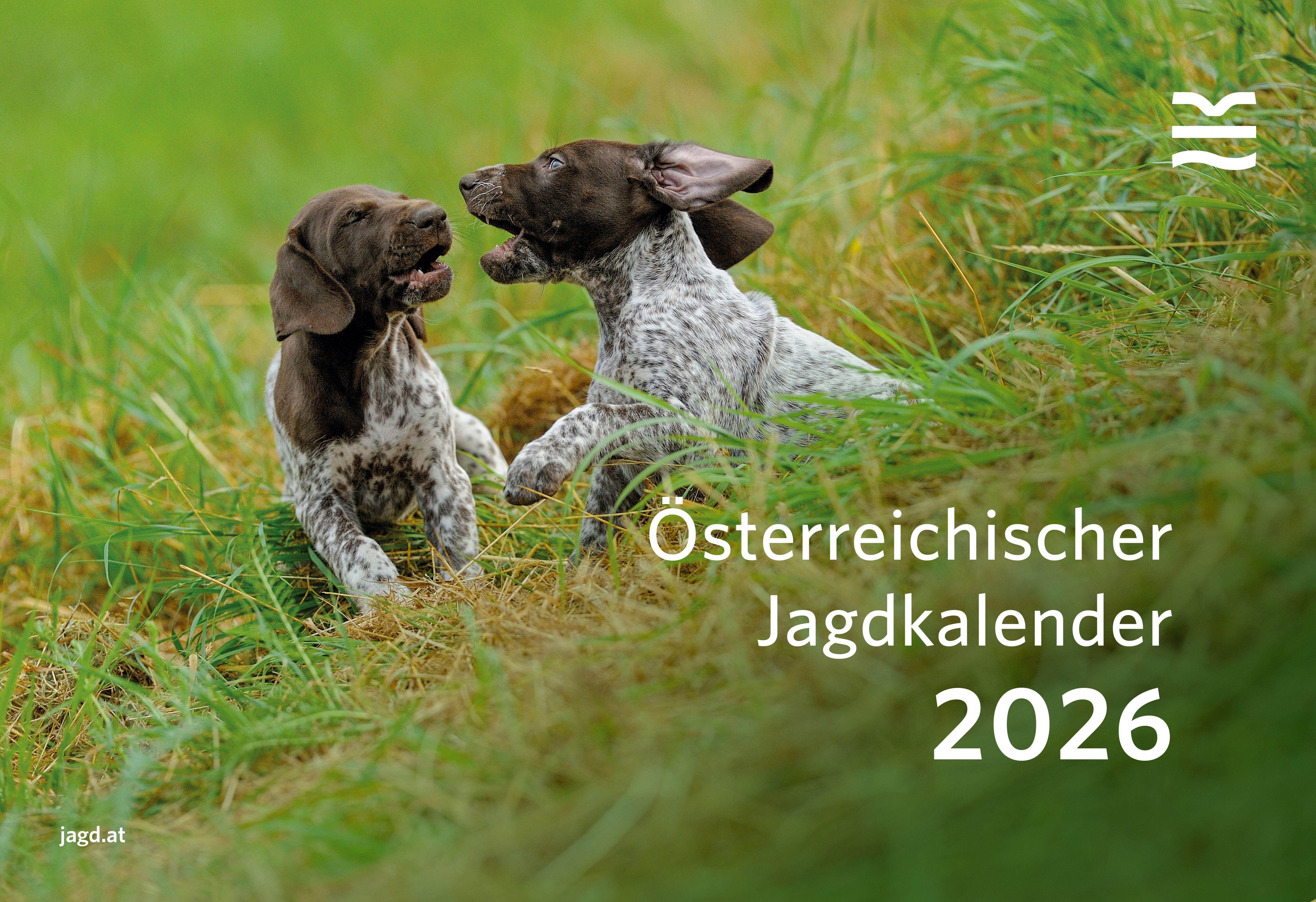 Vorderes Coverbild Österreichischer Jagdkalender 2026