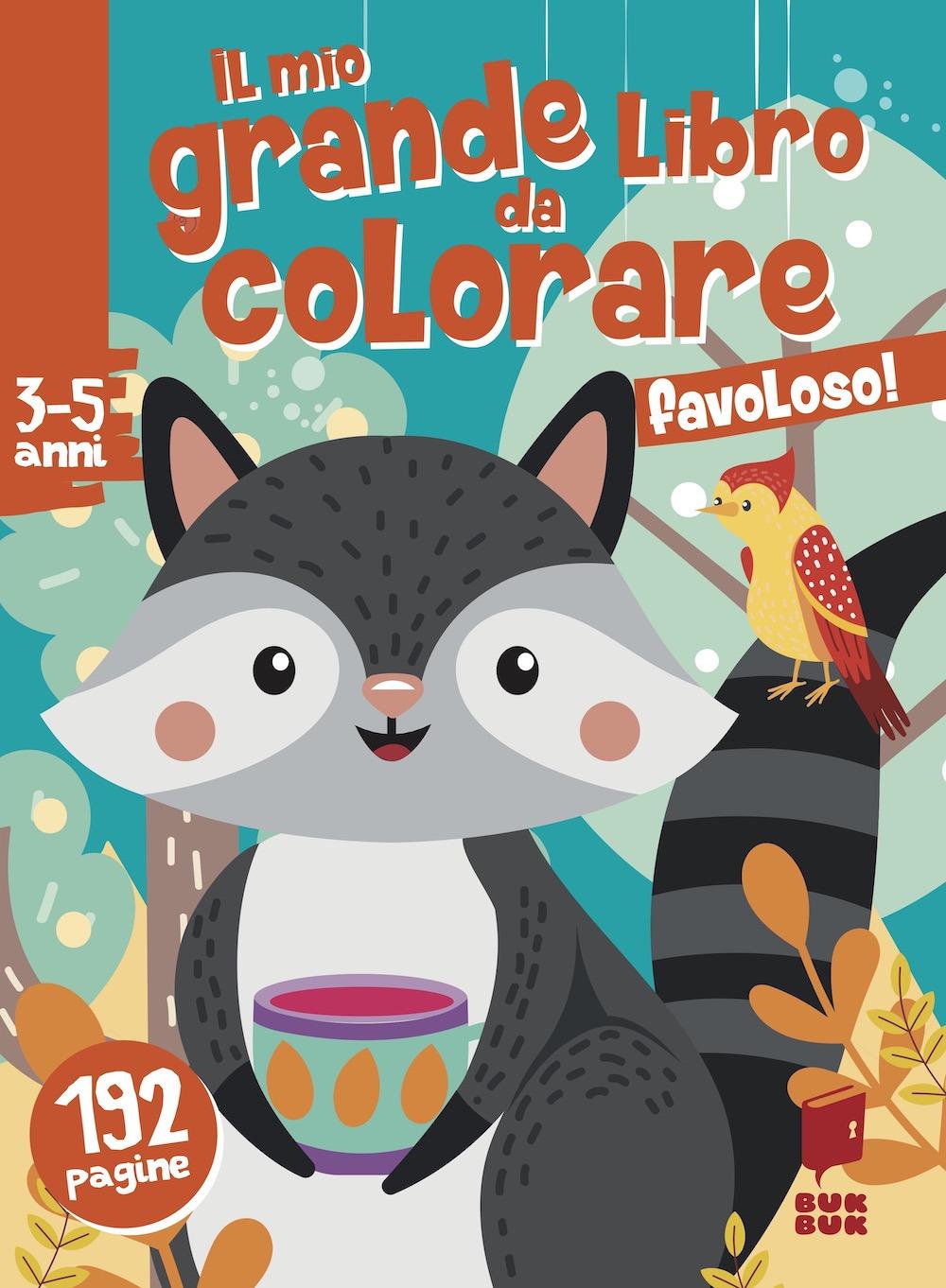 Vorderes Coverbild Favoloso! Il mio grande libro da colorare