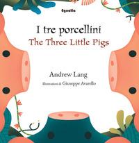 Vorderes Coverbild I tre porcellini-The three little pigs
