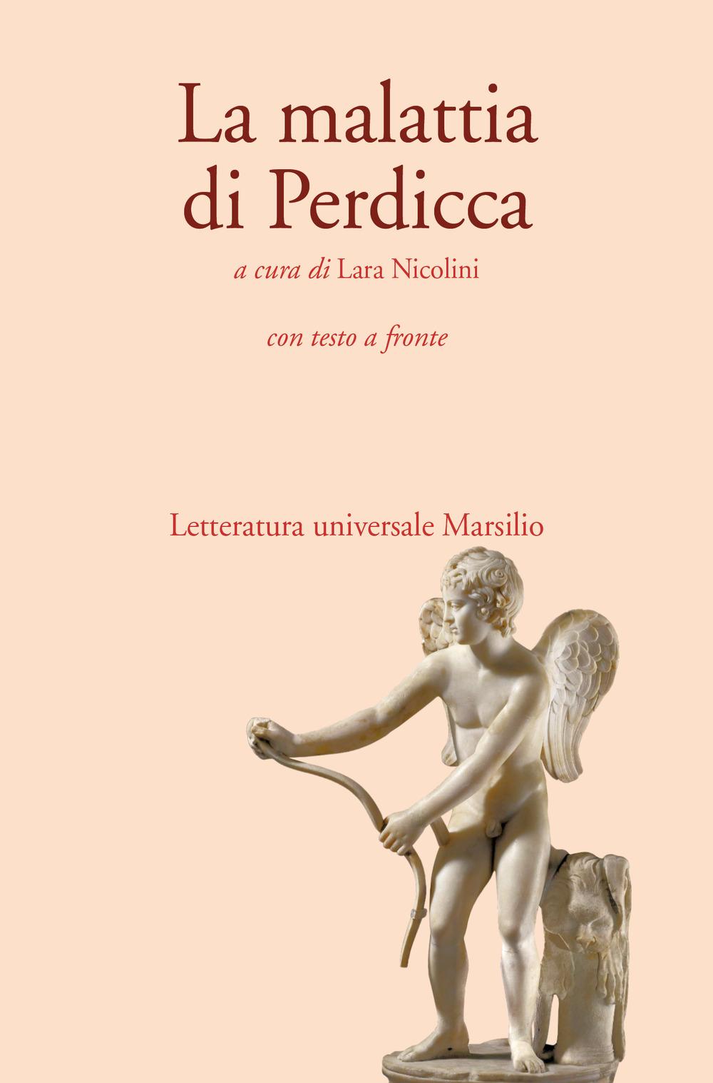 Vorderes Coverbild La malattia di Perdicca. Testo latino a fronte