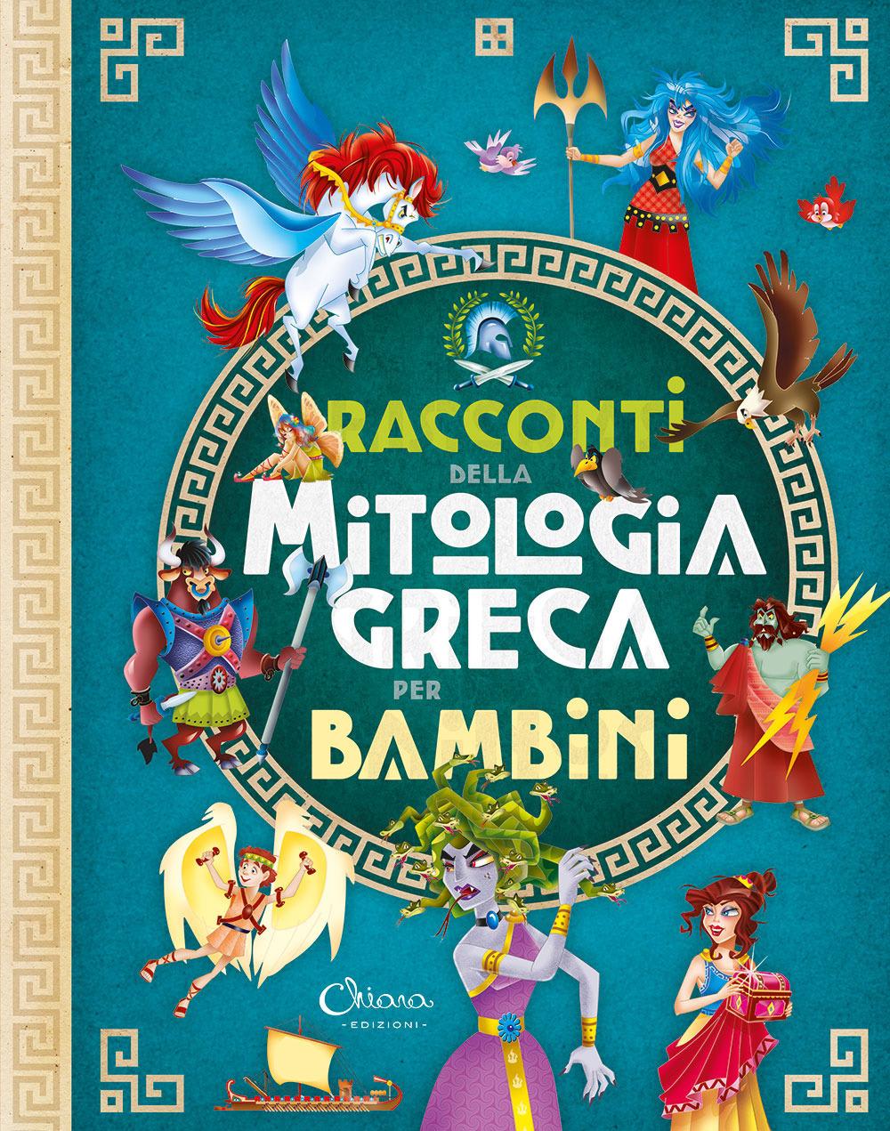 Vorderes Coverbild Racconti della mitologia greca per bambini. Libri per imparare