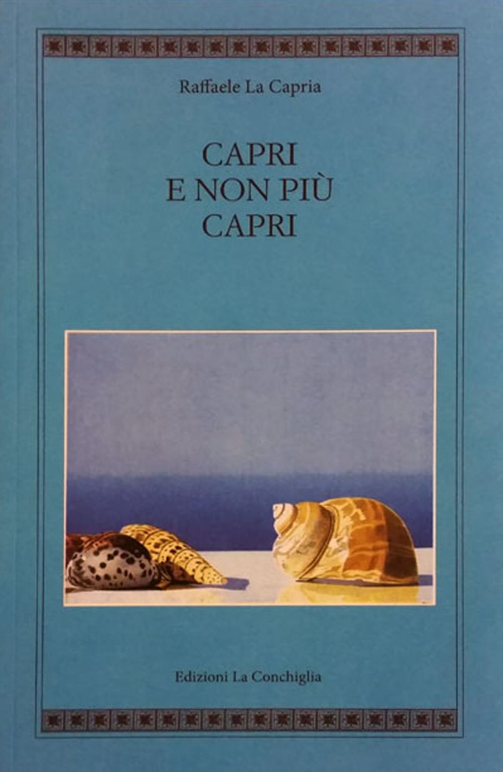 Vorderes Coverbild Capri e non più Capri