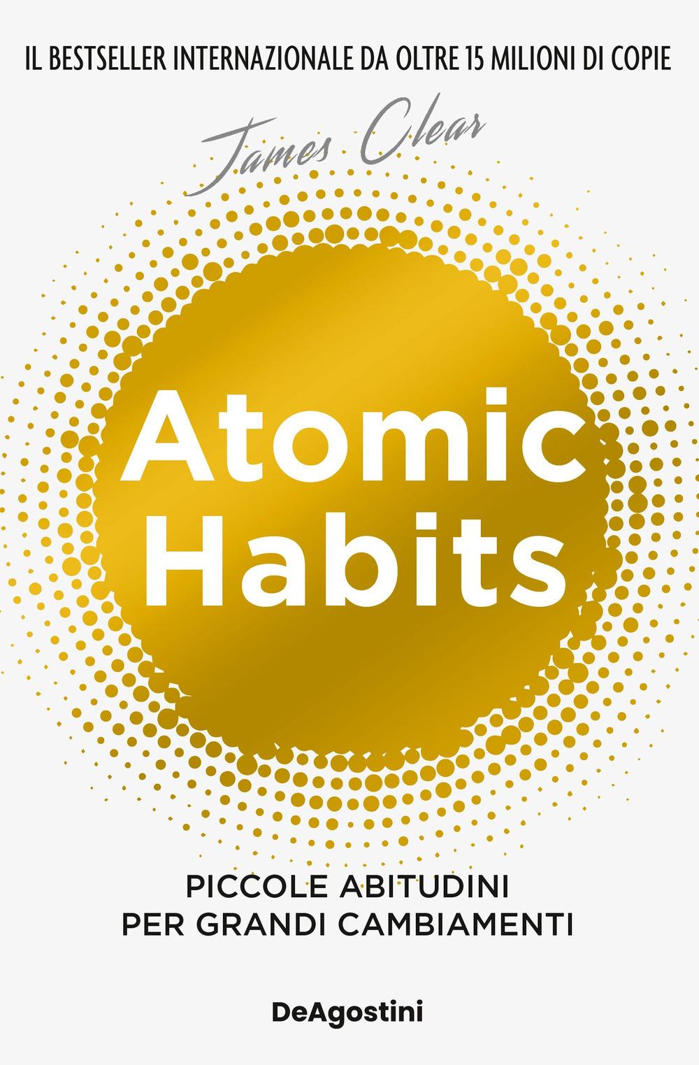 Vorderes Coverbild Atomic habits. Piccole abitudini per grandi cambiamenti