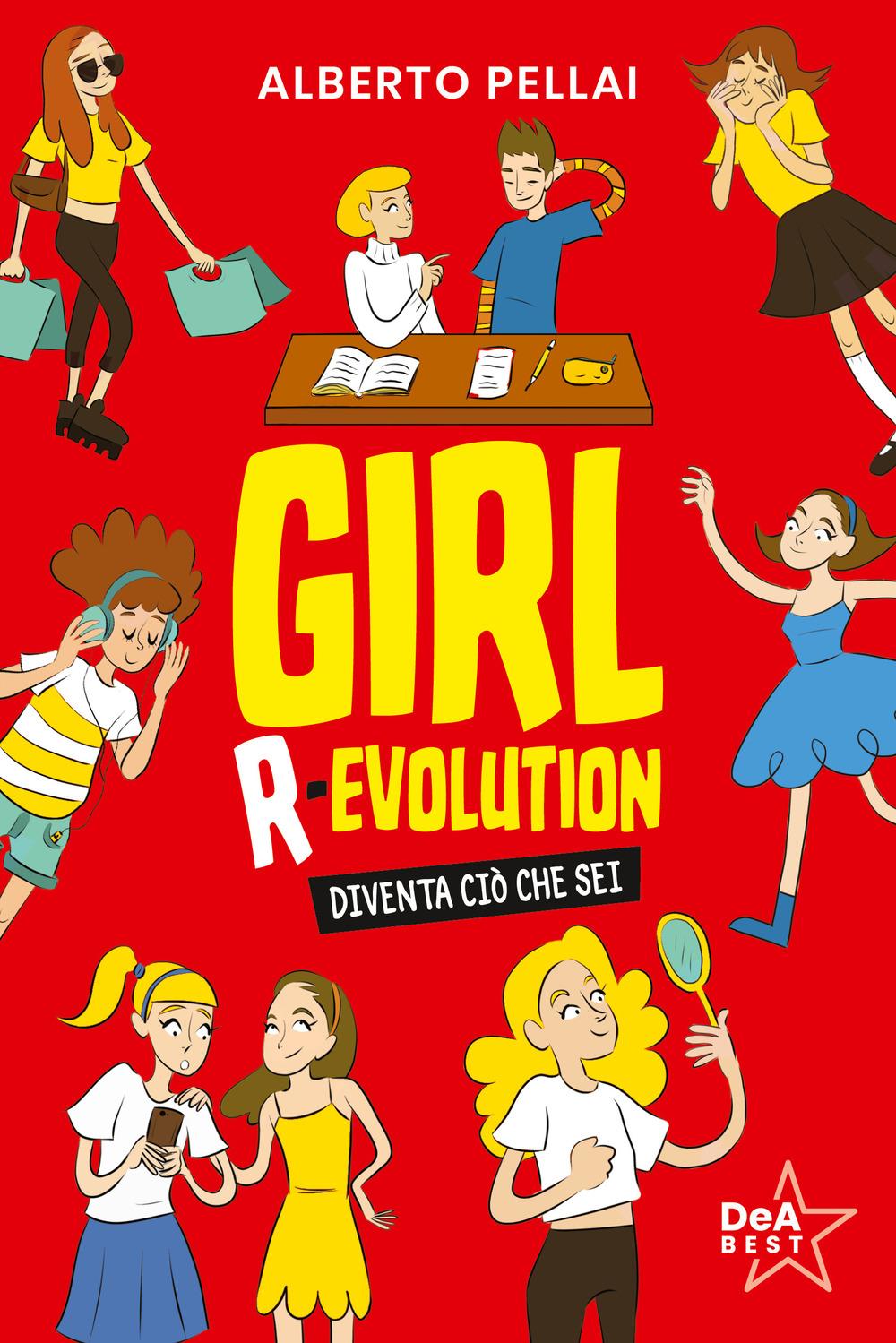 Vorderes Coverbild Girl r-evolution. Diventa ciò che sei