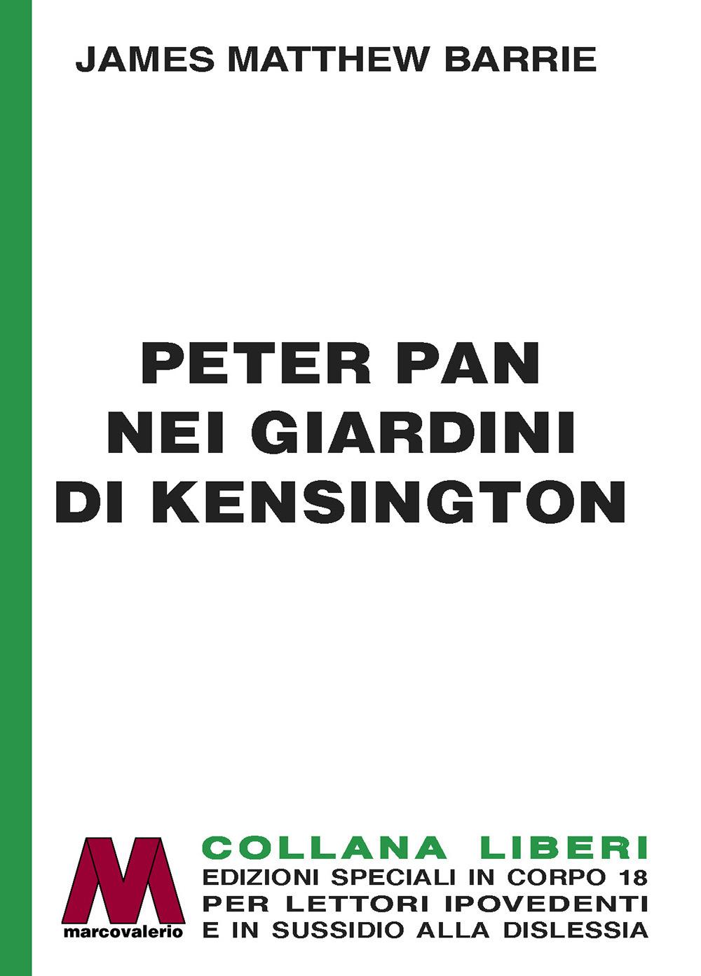Vorderes Coverbild Peter Pan nei giardini di Kensington