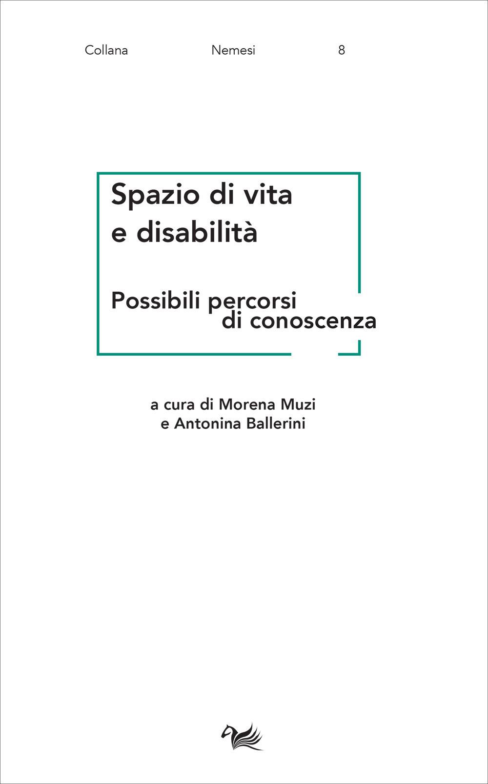 Vorderes Coverbild Spazio di vita e disabilità. Possibili percorsi di conoscenza