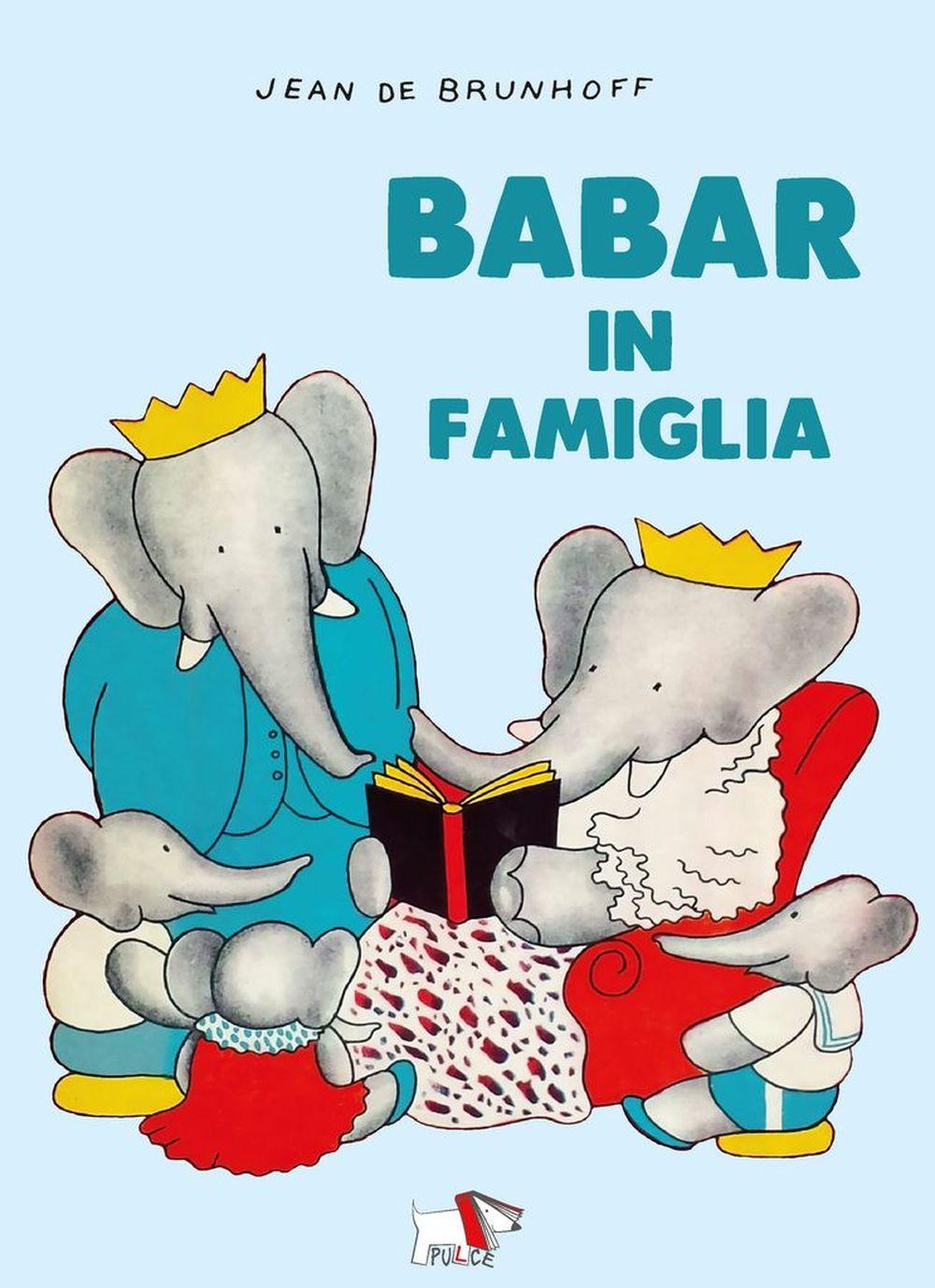 Vorderes Coverbild Babar in famiglia