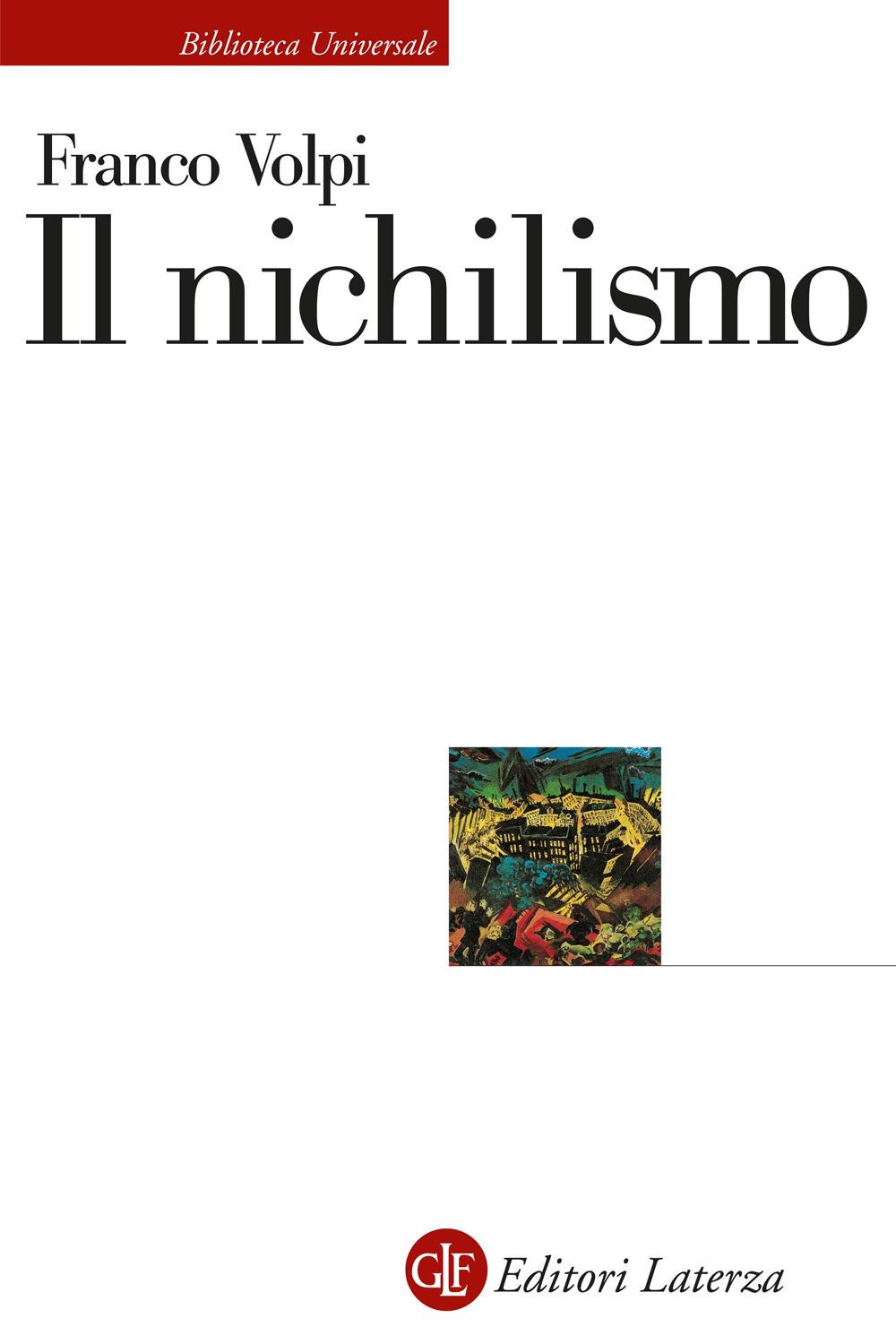 Vorderes Coverbild Il nichilismo