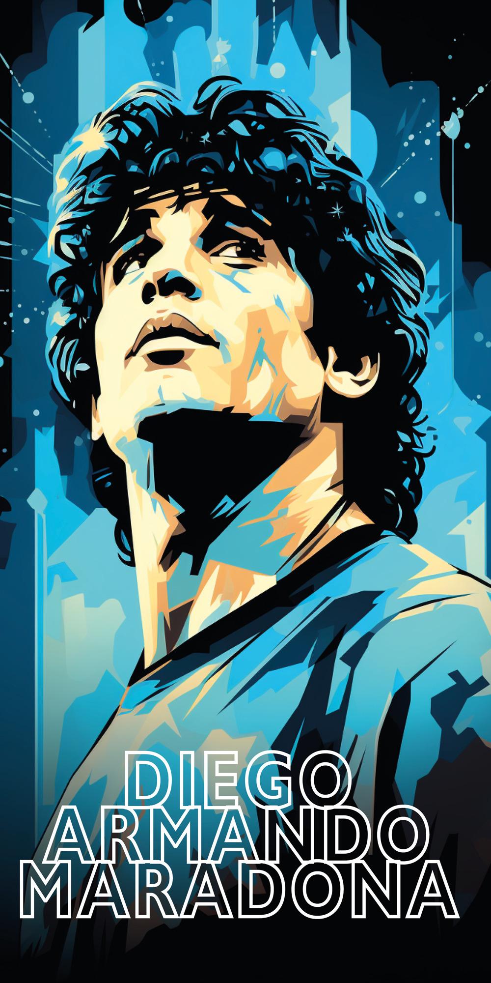 Vorderes Coverbild Diego Armando Maradona