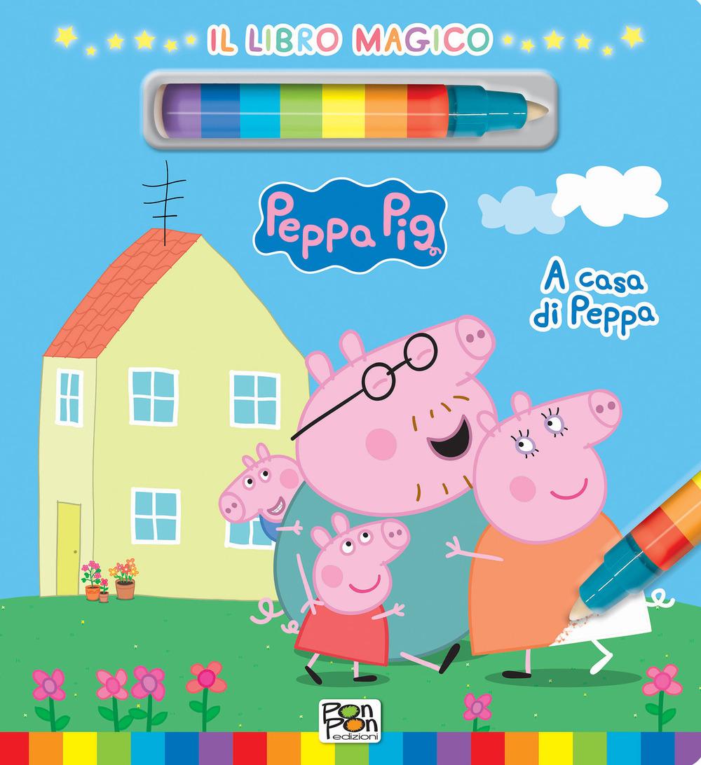 Vorderes Coverbild A casa di Peppa. Libro magico. Peppa Pig
