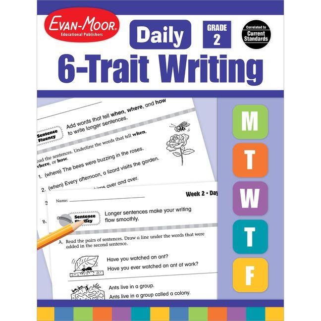 Vorderes Coverbild Daily 6-Trait Writing Grade 2 Te