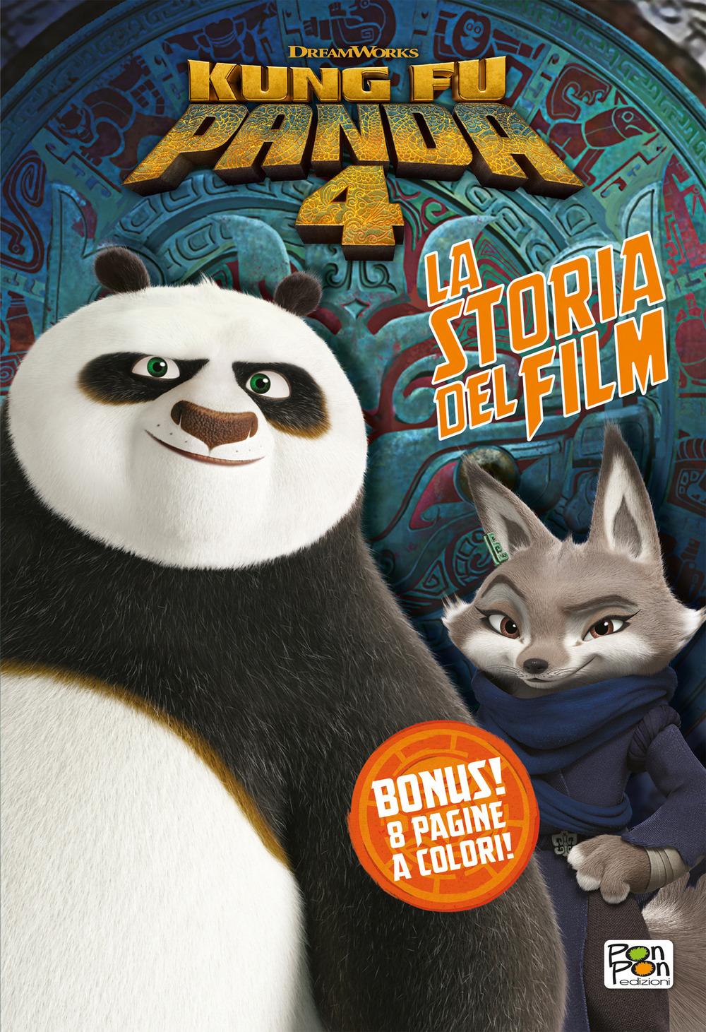 Vorderes Coverbild Kung Fu Panda 4. La storia del film