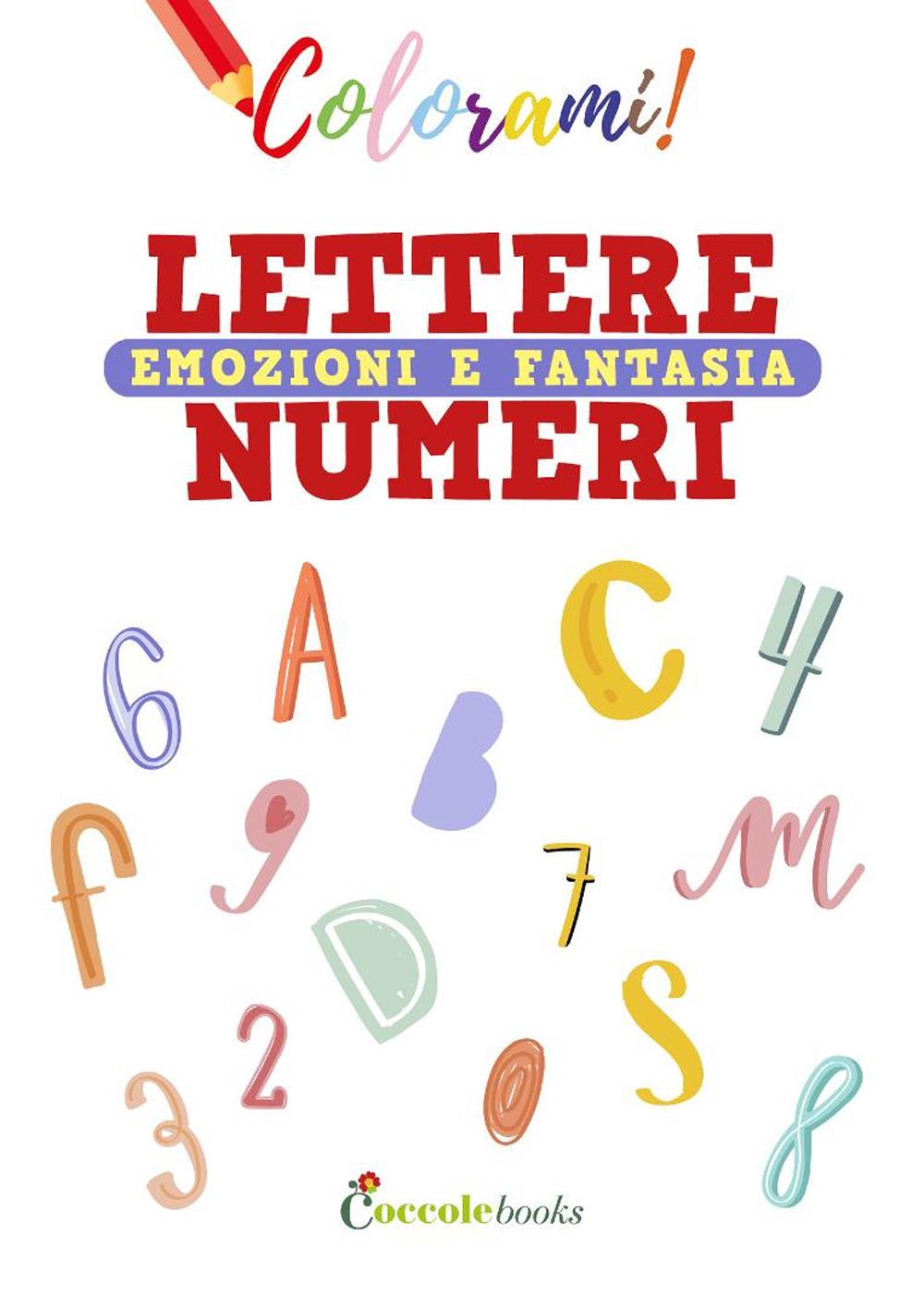 Vorderes Coverbild Colorami. Lettere numeri emozioni e fantasia