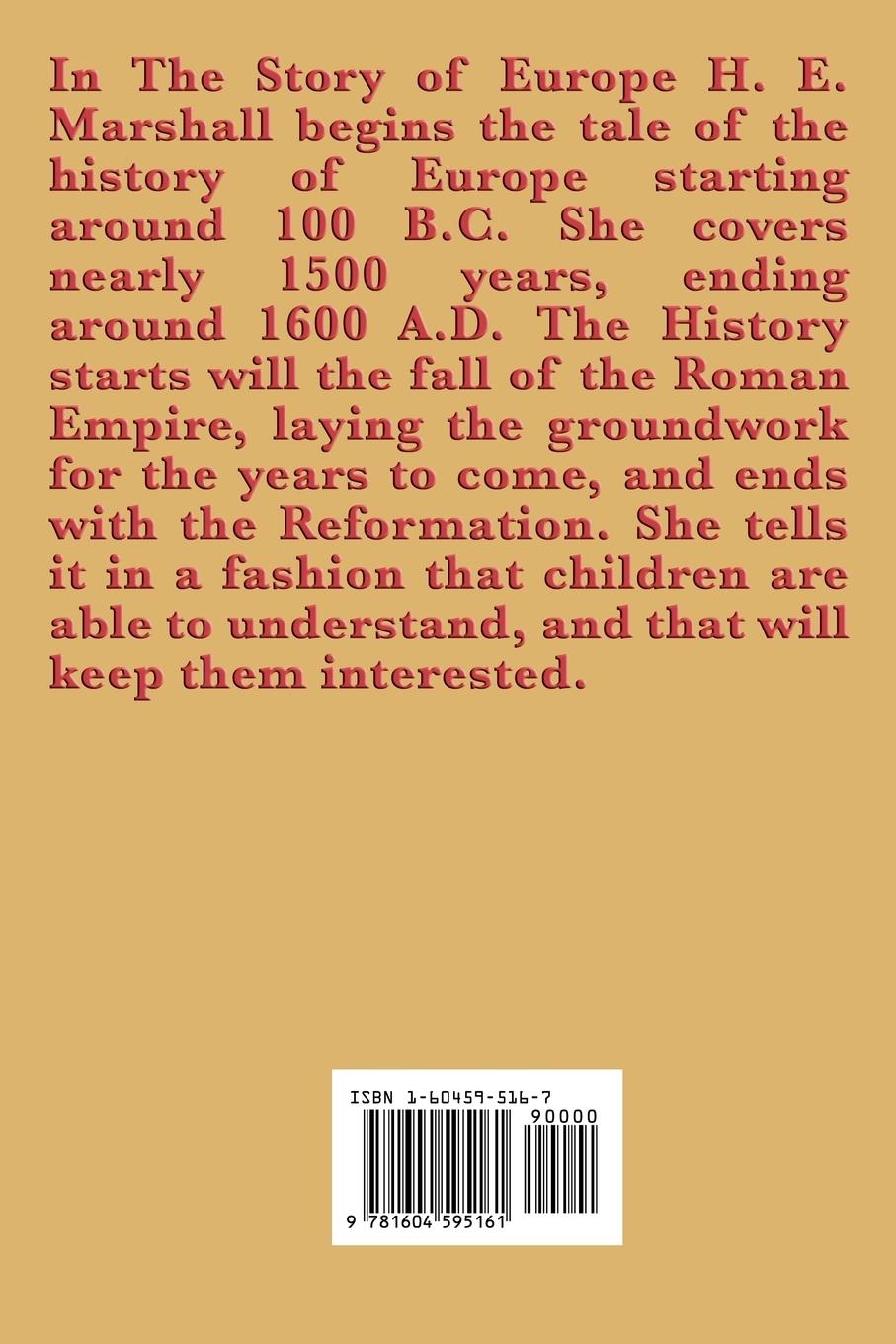 Rückseitencover The Story of Europe
