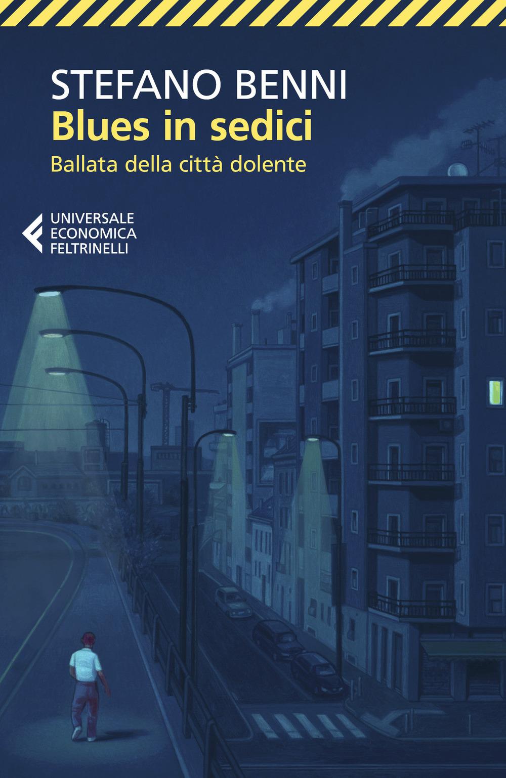 Vorderes Coverbild Blues in sedici. Ballata della città dolente