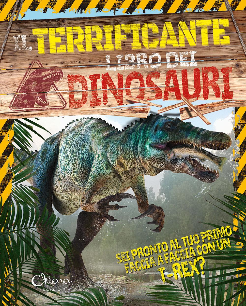 Vorderes Coverbild Il terrificante libro dei dinosauri. Libri per imparare
