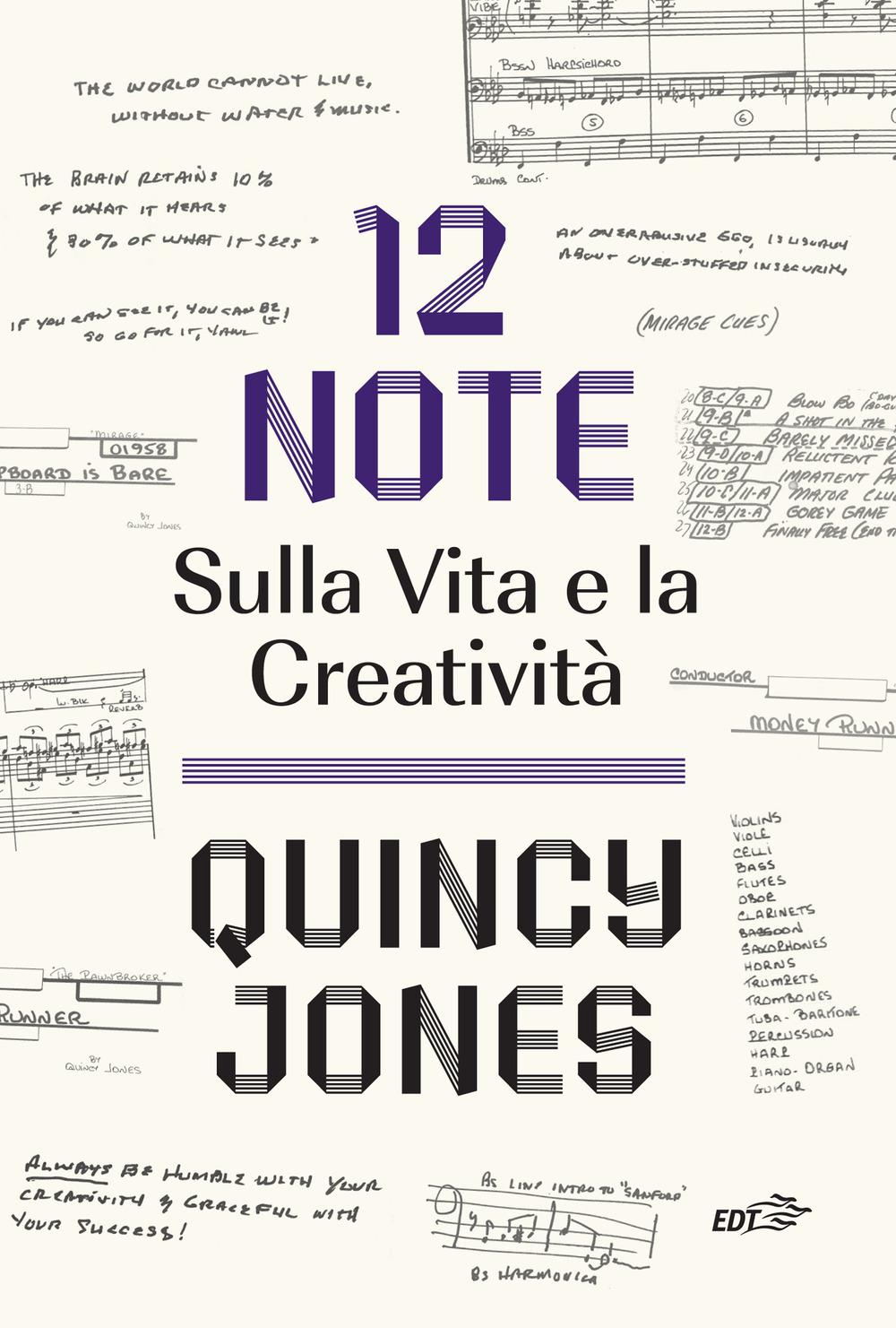 Vorderes Coverbild 12 note. Sulla vita e la creatività
