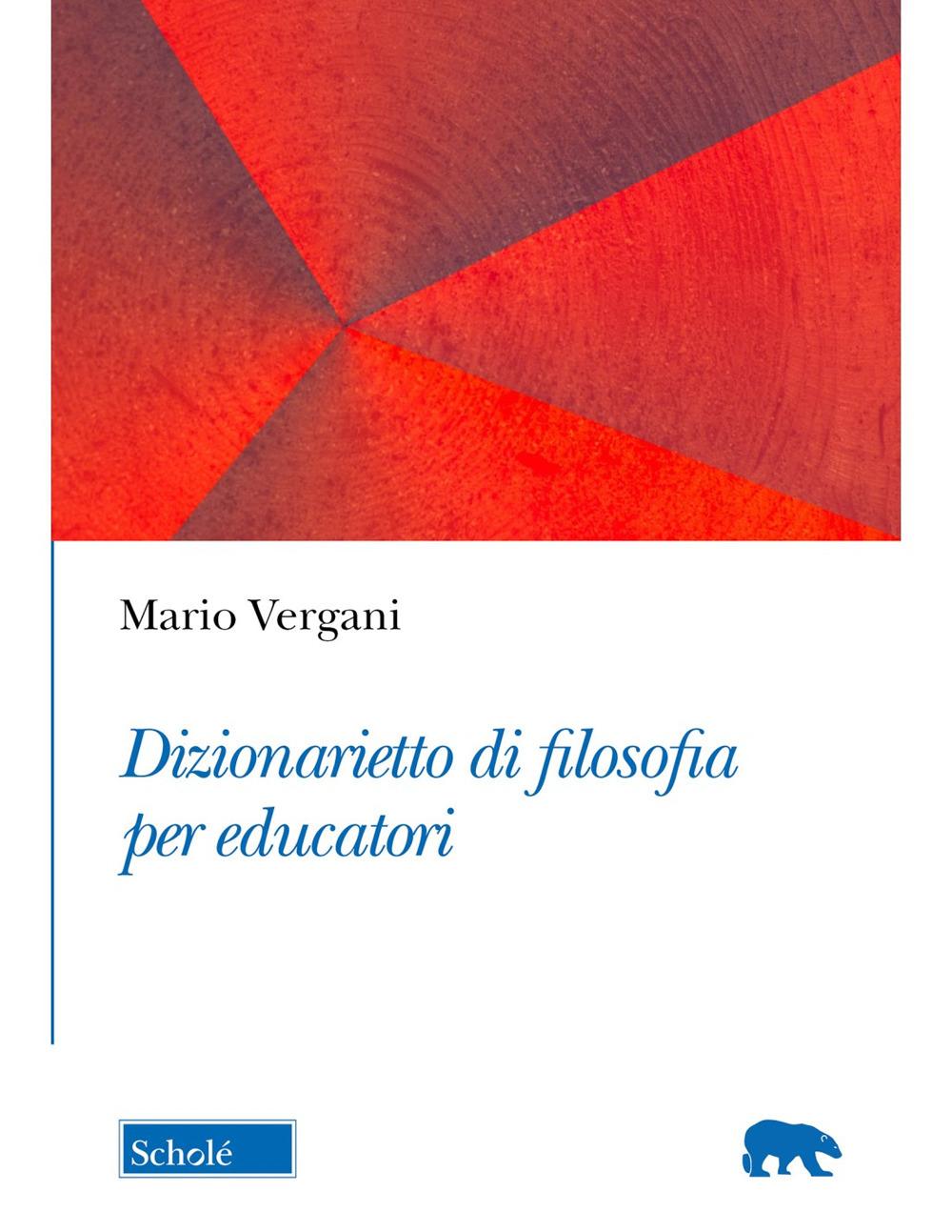 Vorderes Coverbild Dizionarietto di filosofia per educatori