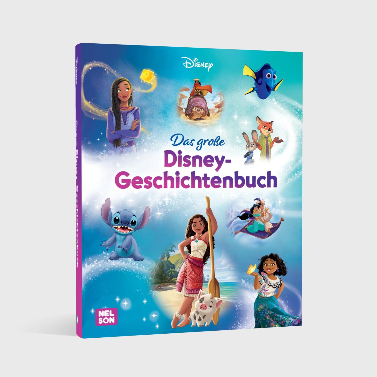 Beispielinhalt (Bild) Disney Vorlesebuch: Das große Disney-Geschichtenbuch