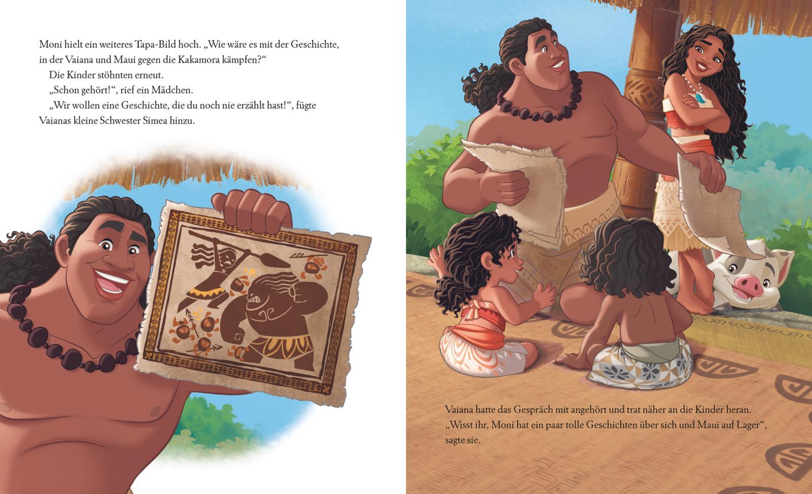 Beispielinhalt (Bild) Disney Vorlesebuch: Das große Disney-Geschichtenbuch