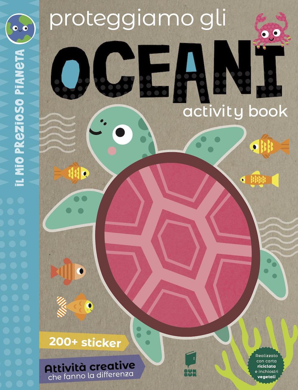 Vorderes Coverbild Proteggiamo gli oceani. Activity book