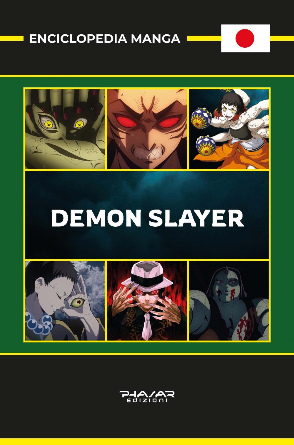 Vorderes Coverbild Enciclopedia Manga. Demon Slayer