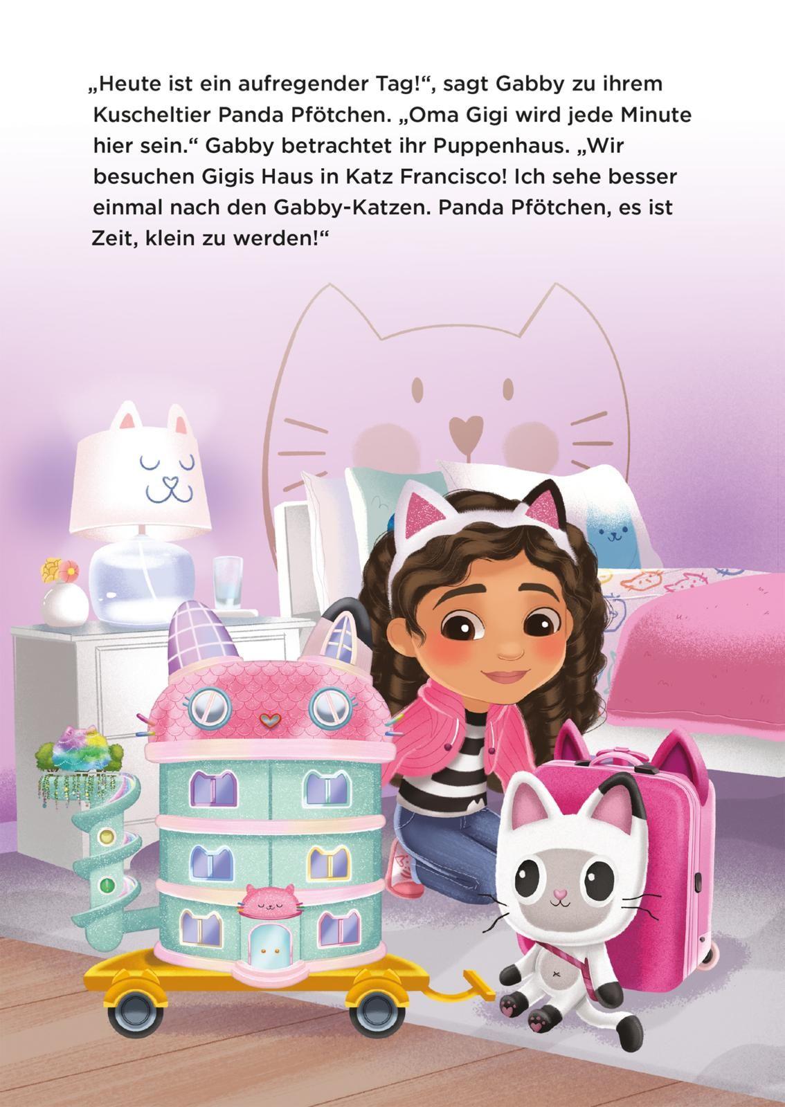Beispielinhalt (Bild) Gabby's Dollhouse: Buch zum Film