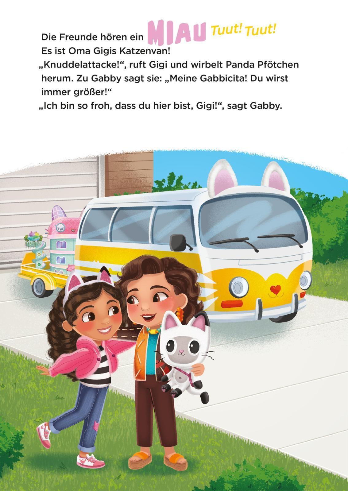 Beispielinhalt (Bild) Gabby's Dollhouse: Buch zum Film