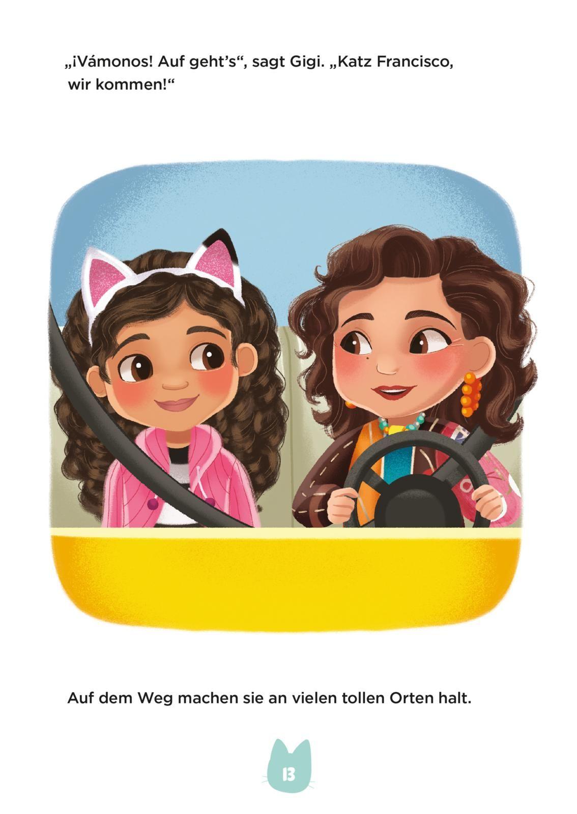 Beispielinhalt (Bild) Gabby's Dollhouse: Buch zum Film