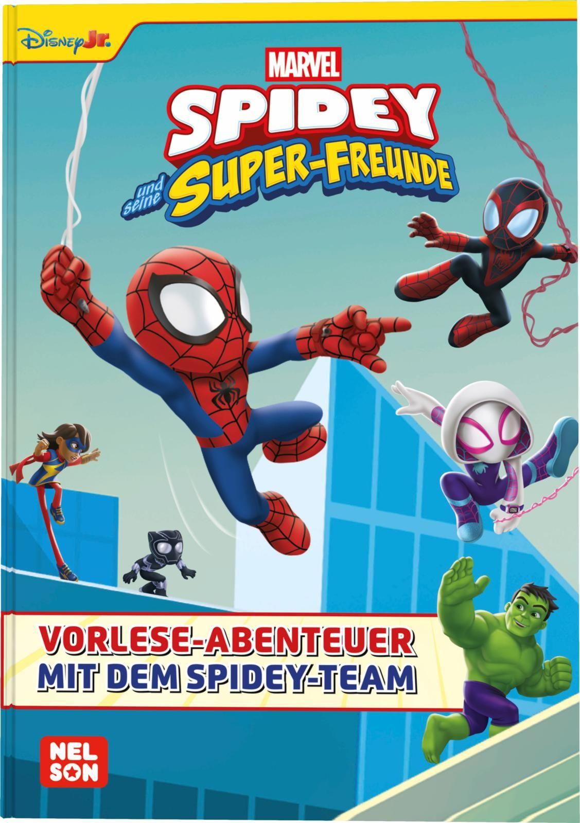 Vorderes Coverbild MARVEL Spidey und seine Super-Freunde: Vorlese-Abenteuer mit dem Spidey-Team