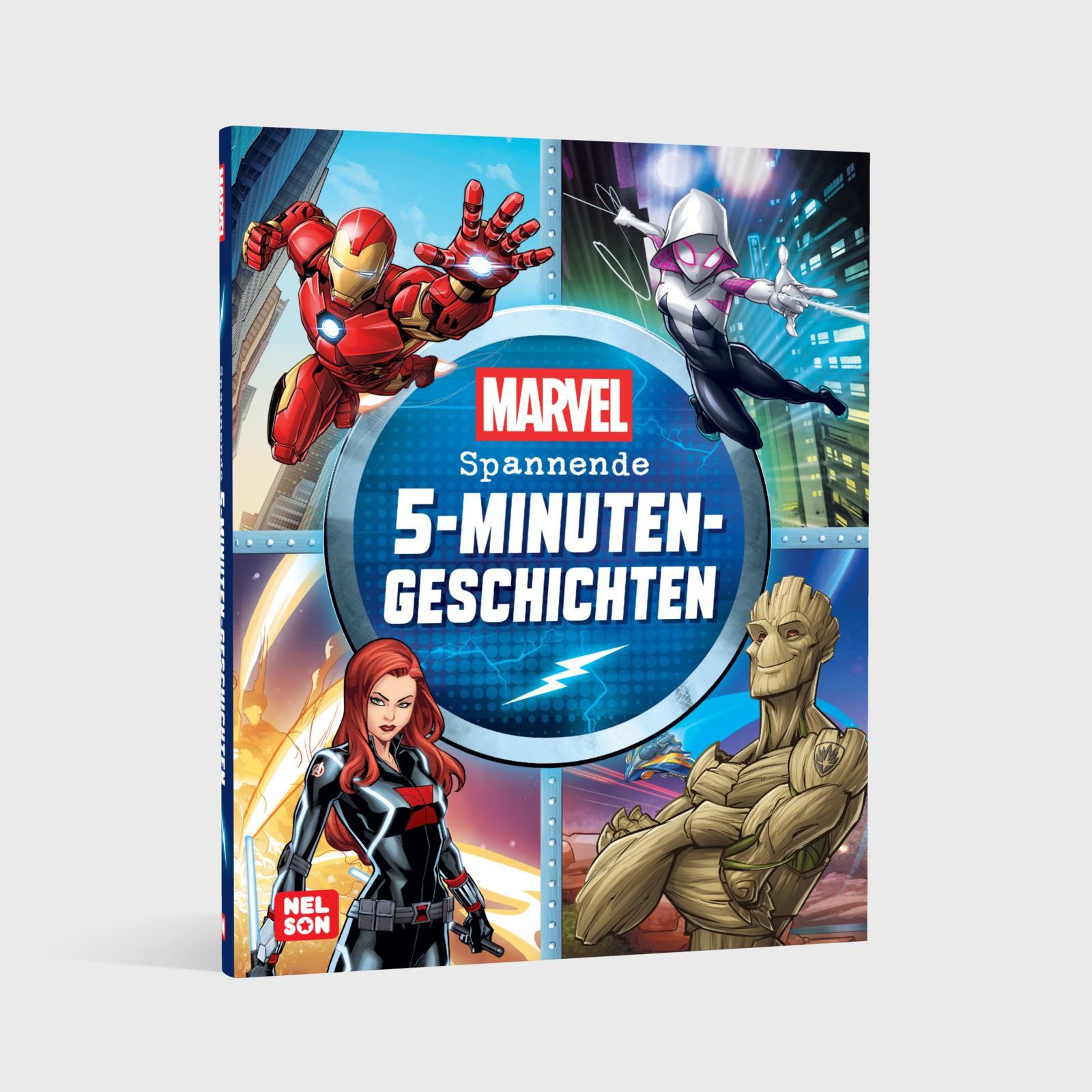 Beispielinhalt (Bild) MARVEL: Spannende 5-Minuten-Geschichten