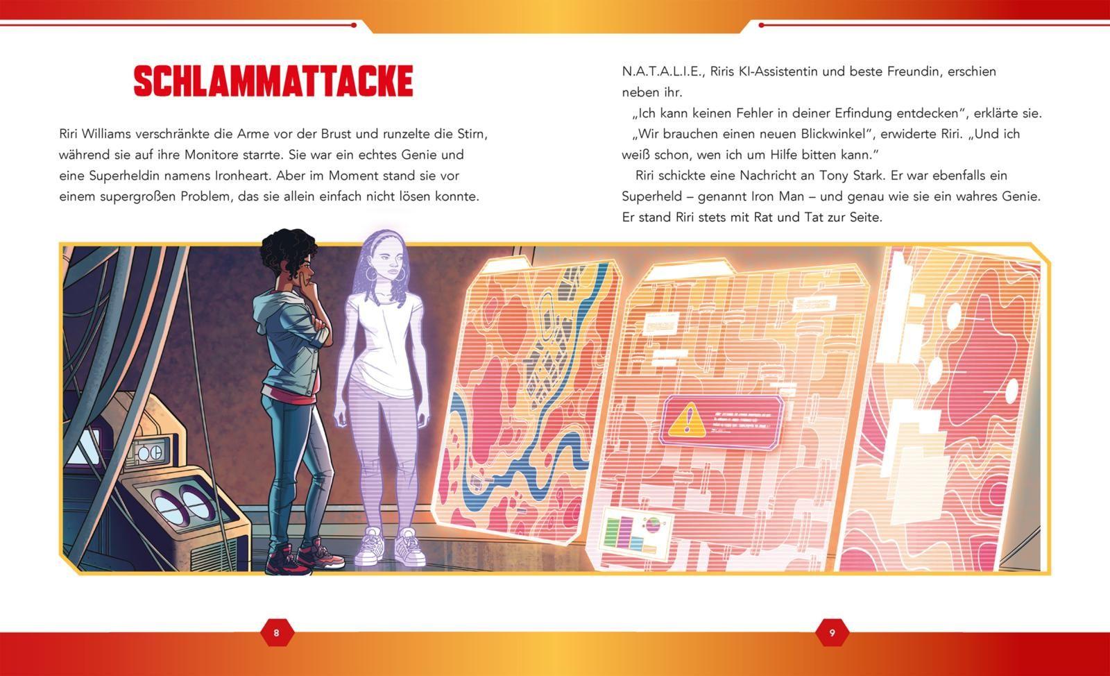 Beispielinhalt (Bild) MARVEL: Spannende 5-Minuten-Geschichten